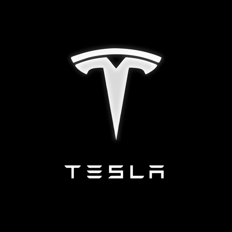Tesla Logo Roller Blind