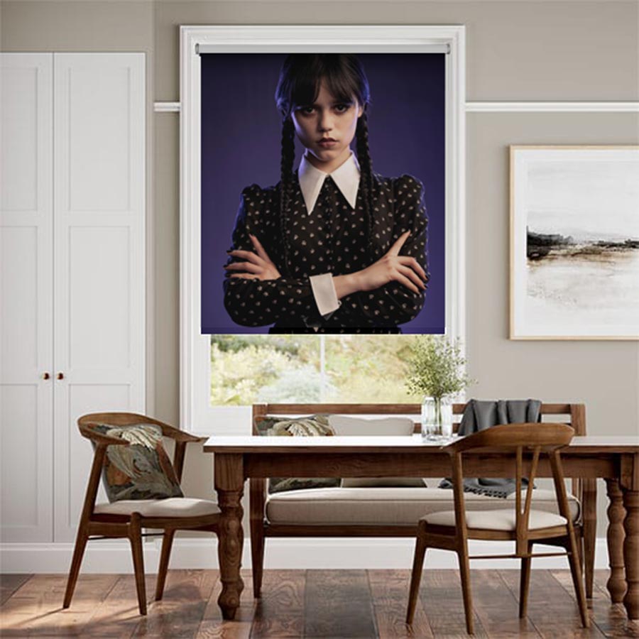 Wednesday Addams Roller Blinds