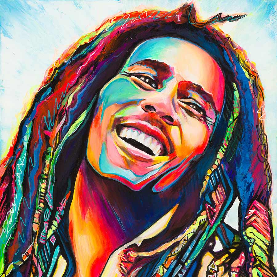 Bob Marley Roller Blind